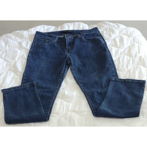 Levis Red Tag Mid Rise Skinny Womens Blue Denim Jeans Size 6